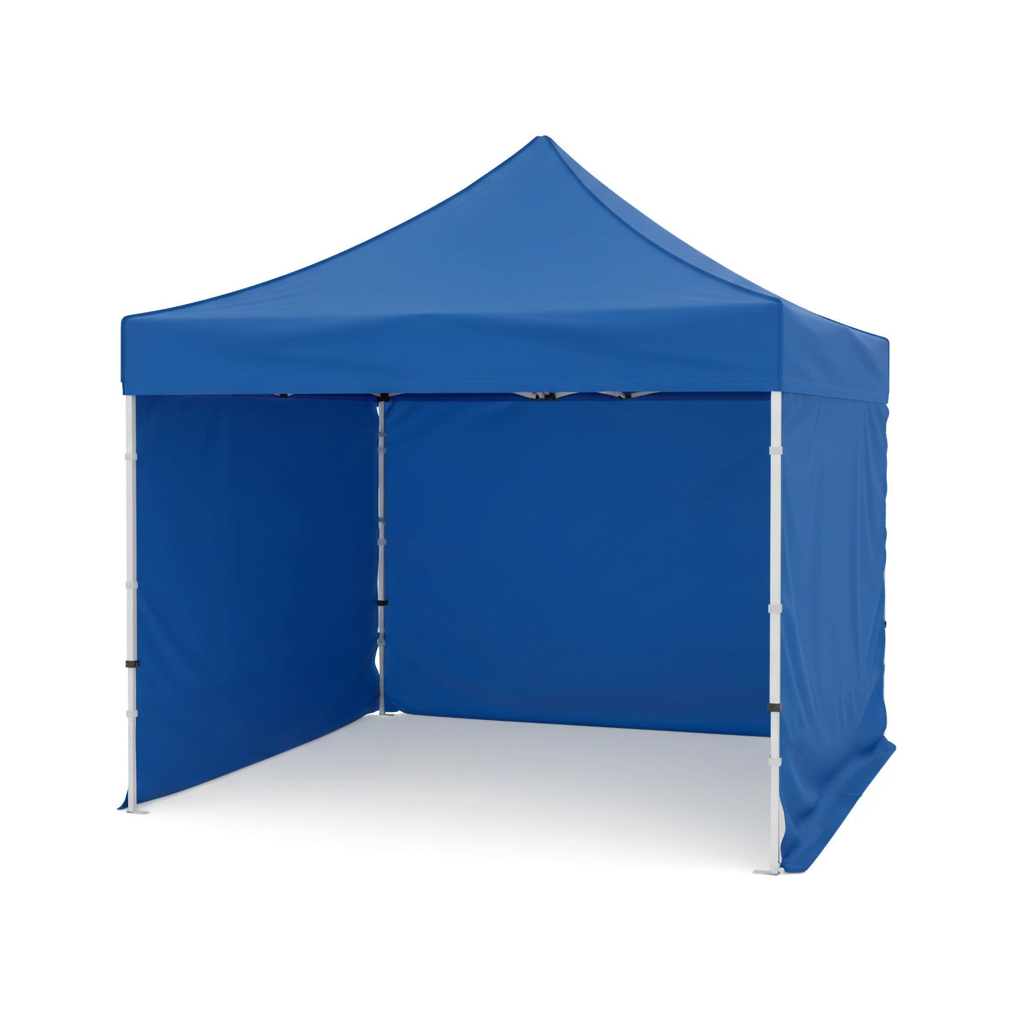 Pop up teltta 3x3m, 40mm alumiinirunko, nopea kasata. Toriteltta / näyttelyteltta / markkinateltta / Teltta painatuksella