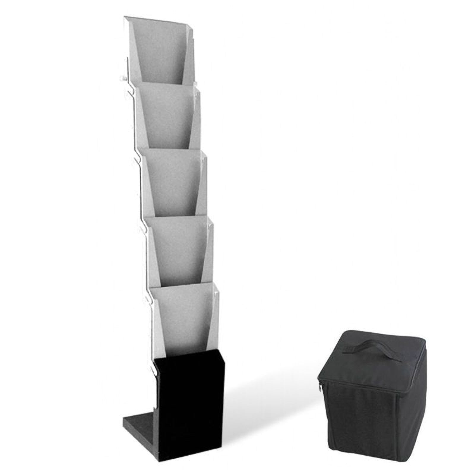 A4 Esiteteline ZIG ZAG Harmaa